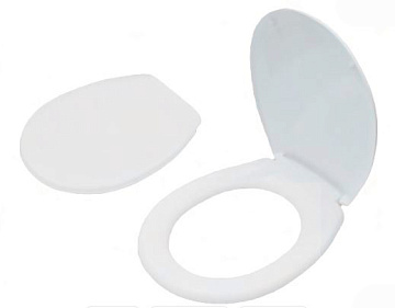 Сиденье для унитаза УКЛАД для Бриз, Дора, Комфорт УНИВЕРСАЛЬНОЕ (СУ 64.07.80)