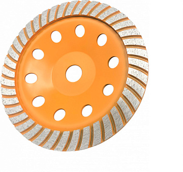 Чашка алмазная зачистная 125 мм Турбо Вихрь 73/10/3/9