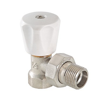 Клапан ручной верхний угловой d15(1/2) VALTEC (VT.007.LN.04)