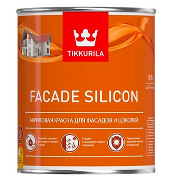 Tikkurila краска фасадная Facade Silicon  0,9л база С