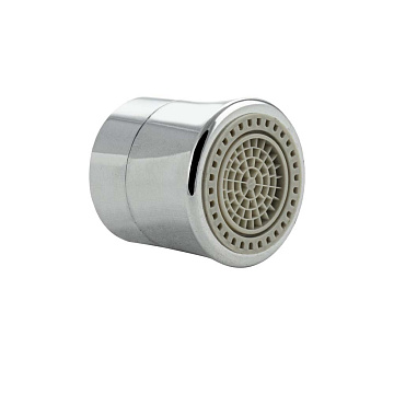 Аэратор наружный мини -двухрежимный, палстик, хром (2523)