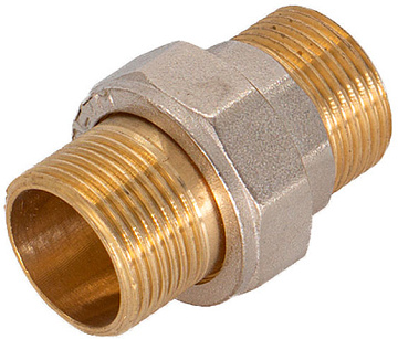 Соединитель с накид. гайкой прямой 3/4" ш/ш CTM