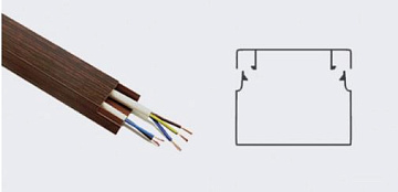 Кабель-канал ПВХ 3D 15x10 (Венге) (200 M)
