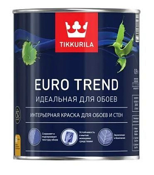 Краска для стен и обоев EURO TREND A 0.9   TIKKURILA