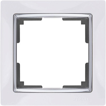 Рамка WERKEL на 1 пост (белый, basic) WL03-Frame-01 