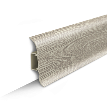 Плинтус напольный Идеал Классик 55 мм Дуб латте 229 2,2м (уп. - 40 шт.)