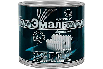 РАДУГА эмаль для радиаторов акриловая 1,9 кг