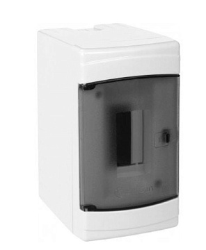 Бокс пластиковый на 2 мод. (нуружный) Borsan BR.820