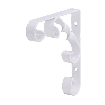 Кронштейн ОРНАМЕНТАЛ 100мм белый L7404WH