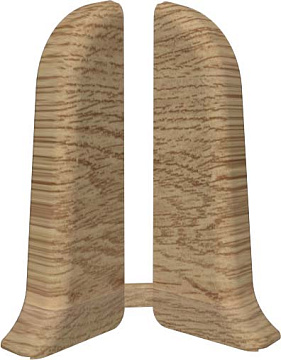 Заглушка Деконика 85 мм Дуб Рустик 211 (уп. - 50 шт.)