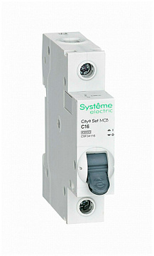 ВА С16А 1P 4.5kA 230В Systeme C9F34116