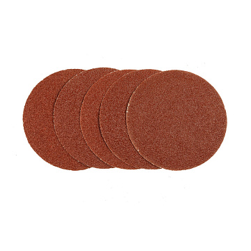 Круг абразивный на ворс/осн. 125мм Р240 (уп 5шт) БИБЕР 70668