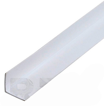 Фурнитура ПВХ Угол 25х25 мм белый 2,7 м (уп. - 50 шт.)