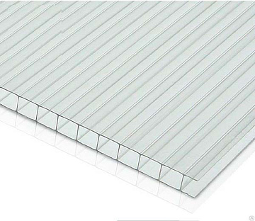 Поликарбонат 6мм Прозрачный NOVATRO 3000*2100