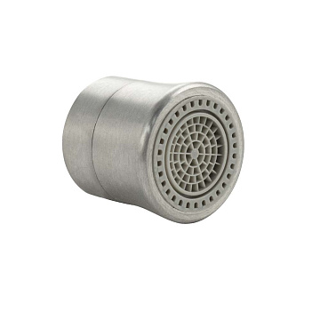 Аэратор наружный мини -двухрежимный палстик, матовый хром (2524)