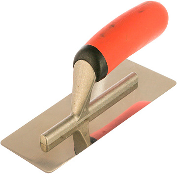 Кельма венецианская 20*8см, прорез ручка, края сточены, трапеция STMDECOR