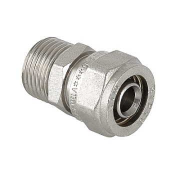 Соед. обжим МП н/р d16*3/4 VALTEC (VTm301N001605 VA)