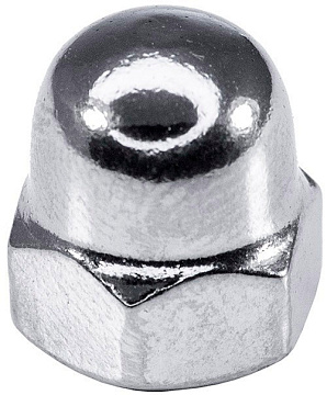 Гайка колпачковая DIN1587 нержА2 М8 (уп25шт)