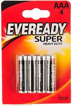 Элемент питания EVR SuperHD AAA 4шт*12