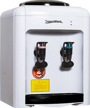 Кулер Aquawork 0.7TD белый, настольный, электронное охлаждение