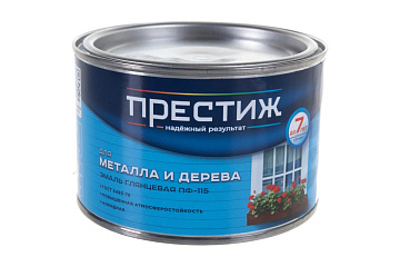 Эмаль Престиж ПФ-115 белая 0,4кг (28)