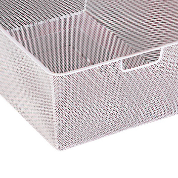 Мелкосеточная корзина 555*410*185мм белая L9560WH