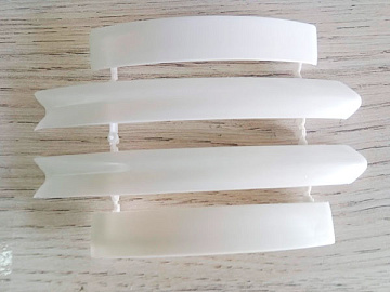 Набор комплектующих для наличника с кабель-каналом 70мм Идеал Белый 001 (уп.-25шт.)