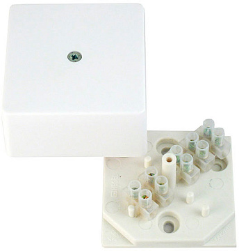 Коробка распр ОУ 60х60x30мм HEGEL КРК2701 клеммник