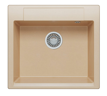 Мойка кухонная гранитная POLIGRAN ARGO-560 Цвет №27 БЕЖЕВЫЙ