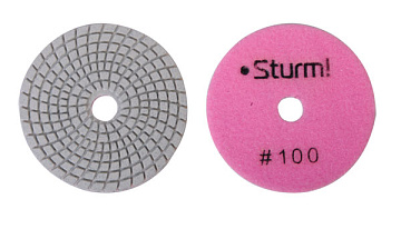 АГШК 100мм P100 мокрое шлиф. Sturm! 9012-W100-100
