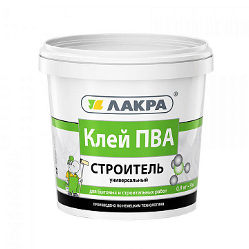 Клей ПВА Строитель универсальный 0,9кг