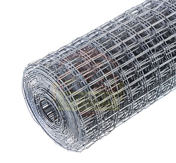 Сетка в рулоне цинк.металл. сварная яч.50*50, h-1,5м, пров2,5мм (рулон - 30м/пог;45м2)