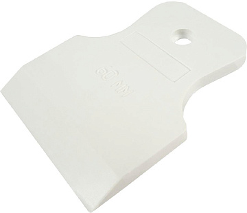 ШПАТЕЛЬ РЕЗИНОВЫЙ БЕЛЫЙ  60 ММ (5/500) "КЕДР"  139-0002