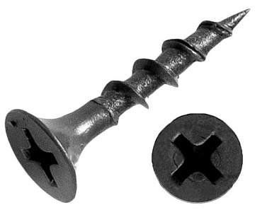 3.5х19 Саморез по г/к оксид част.резьба (1000)