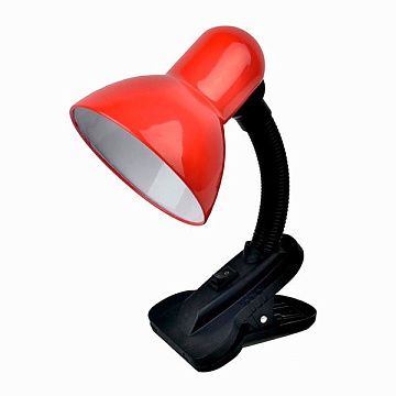 Настольная лампа LE LE TL-108 RED (Красный, E27, прищепка) 