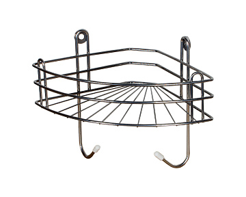 Полка угловая 1-ярусная с крючк.ВКУ613