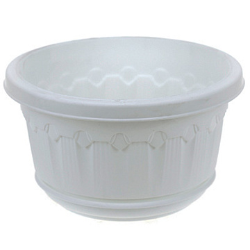 Кашпо Флавия 2,5л белый 159 Эльф