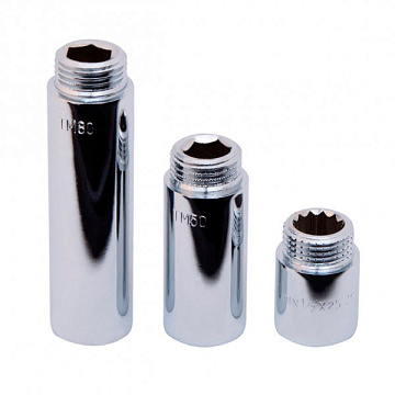 Переход хром УДЛИНИТЕЛЬ (20В*20Н) 50мм