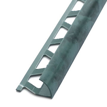 Раскладка Ideal мрамор зеленый 8 мм наружная 2,5 м (уп. - 25 шт.)