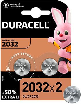 Батарейки DURACELL 2032 2шт