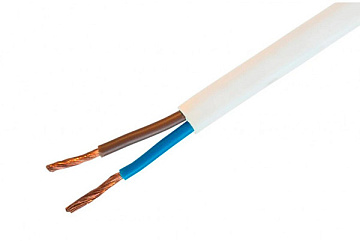 Провод ШВВП 2х0,75 ГОСТ белый