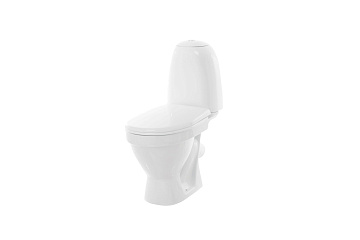 Унитаз (компакт) 2-й СОРТ SANITA ВИКТОРИЯ  + бачок ВИКТОРИЯ арматура, сиденье