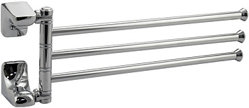 Держатель TITAN д/полотенца поворотный большой тройной (77132)