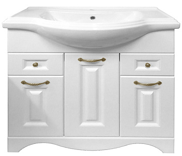 LORANTO KRISTEN 80 Тумба (ольха) с умывальником КЛАССИК 80