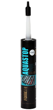 Герметик каучуковый  FOME FLEX Aquastop прозрачный (300мл;12шт)