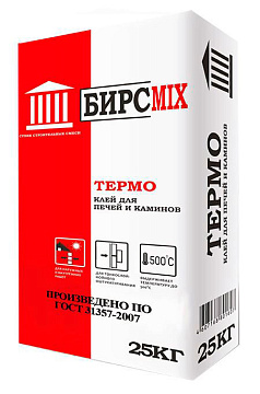 Клей плиточный ТЕРМО 25кг БИРСMIX