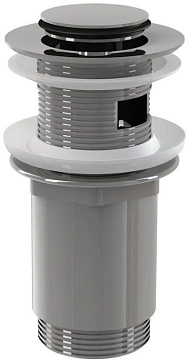 ALCA PLAST Донный клапан сифона для умывальника цельнометаллический (A391)