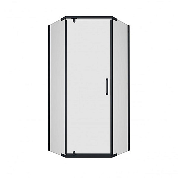 Душевое ограждение ТРИТОН Дека-Блек 90*90*1900 черный профиль