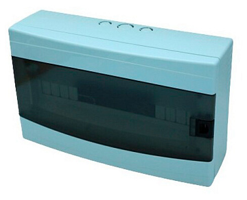 Бокс пластиковый на 16 мод. (нуружный) Borsan BR.816