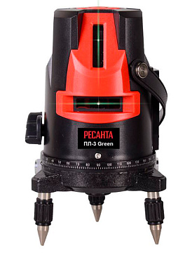 Построитель лазерный Ресанта ПЛ-3 Green 61/10/530